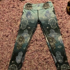 Hamsa hand leggings